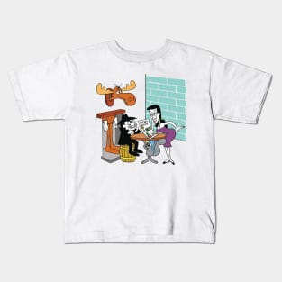 Men And His Wife Together Kids T-Shirt